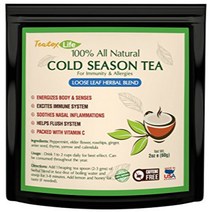 Elderberry Tea with Calendula Yarrow Rosehip Thyme Peppermint - Immune System Booster Cold Seaso, 1