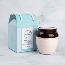 화산수천일염 히말라야 핑크솔트 500g +고급 박스 소금 결혼 조문 돌 회사 칠순 답례품 명절 선물세트, 1개입