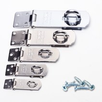 걸고리 걸쇠 자물쇠 잠금 고리 걸이 빗장 서랍 사물함, 소, 1개