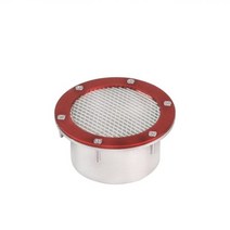 에어 필터 과급기 후드 흡기 카로 자동차 키트 76mm 터보차저 카트리지 공기 흡입구 커버, 레드