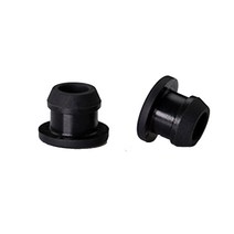 2.5mm-14mm T 형 플러그 커버 스냅 온 가스켓 블랭킹 엔드 씰 스톱퍼 블랙 솔리드 실리콘 고무 캡, 20 A 12mm_01 Black_01