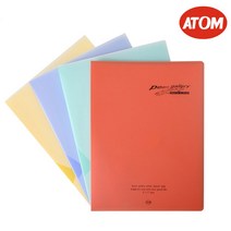 아톰 갤러리 앨범 미니포켓앨범 PA106 5x7 2단 80포켓, 노랑색, PA106 앨범5x7(2단)80포켓