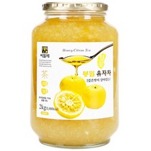 씨밀레 봉밀 유자차 2kg x 2병 유자청 오미자 생강 꿀 액상, 상세페이지 참조, 상세페이지 참조