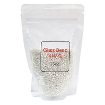 CJ 유리자갈 [화이트] 250g 1개 구피 베타 열대어 물고기 어항 바닥재, 화이트