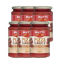 무띠 파르마 피자 소스 클래식 400g Mutti Parma Pizza Sauce Classica, 6팩