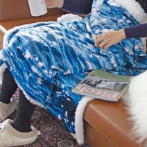 오브비브 포토 극세사 양털 담요