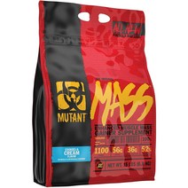 Mutant Mass 뮤턴트 매스 게이너 프로틴 파우더 15파운드 4가지 맛 옵션, Cookies n Cream