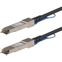 StarTech.com MSA 코드화되지 않은 3m 40G QSFP+ QSFP+ 직접 연결 브레이크아웃 케이블 Twinax - 40GbE QSFP+ Copper DAC 40Gb, 단일옵션