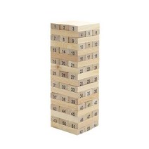 신광 5000 젠가 나무블럭 나무쌓기 54pcs 70x215mm