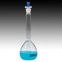 눈금표시 정말한농도 백색 삼각비이커 플라스크 반응 유리기구 연구실 실험용, 5ml