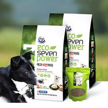 에코세븐파워 애견사료 10kg(소포장) 강아지사료 10kg, 1000개, 10kg, 닭,과일/야채,밀,곡물