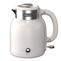 주방용 가전 곰1.5L 전기 주전자 차 커피 보온 냄비 주방 스마트 물 보일러 휴대용 자동 절연, 01 WHITE
