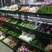 4단 경사선반 마트 선반 야채 진열대 과일 빵 채소, 상세이페이지 참고, S