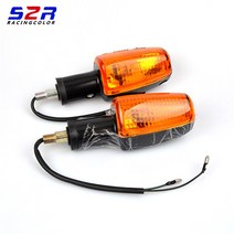 오토바이 액세서리 깜박이 차례 신호등 표시 등 앞뒤 앰버 야마하 ybr125 yb125 ybr 125 유로 2, Front left_One Size, Front left_One Size, 상세 설명 참조0