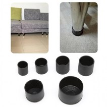 [가성비 최고]스크래치 고무 피트 소음 가구 커버 다리마개 의자 YS21MR07, 다리마개 25mm SE00534