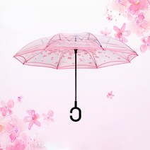 월드 투명 거꾸로 장우산 원터치 10종 양산 대형우산 C현손잡이