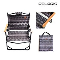 폴라리스 우라노스 로우체어 블랙 캠핑체어 가방포함