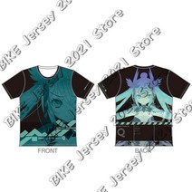 오메스트 그란데 투어링 티셔츠 2051 여름 모델 quotninechequot 일본 애니메이션 사이클링 웨어