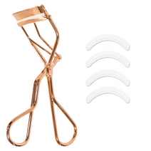 뷰러 유목민 탈출 3종 세트 래쉬톡 얼티밋 뷰러 (+실리콘 4EA) 국내 아이래쉬 컬러 장인 제작, 로즈 골드(22R), 실버(20R)+블랙(18R)+실리콘(4개)