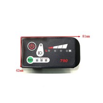 GREENTIME 36V 48V 250W 전자 자전거 브러시리스 모터 790 컨트롤러 BLDC 드라이버 + 디스플레이