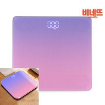 그라데이션 디지털 체중계 퍼플 목욕탕체중계 몸무게저울 고양이체중계