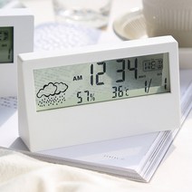 아기온습도계 화이트, 단일