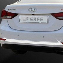 [폴저S_도매]_아반떼MD 리어 범퍼 크롬 몰딩 뒷 범퍼 튜닝 커버 자동차용품 긁힘방지 자동차인테리어용품 차량보호용품 차량인테리어용품_GE옎쁪RE+HHFG, Cm+SE+상품명_확인