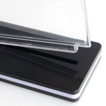 양면 T자형 꽂이 A5 책거치대 무료로고만들기 숫자스티커 네일가격표 카페메뉴보드 메뉴보드판 POP꽂이 아크릴종이꽂이 띠지, 세로형