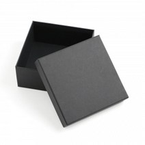 정사각 선물상자 1P 블랙 15.5x15.5cm 선물포장백