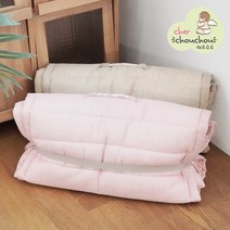 모달 어린이집 낮잠이불 패드 세트 일체형 분리가능, 모달_오트밀_깅엄