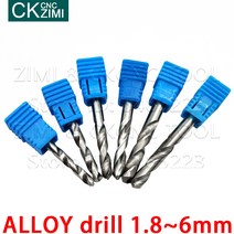 1P 1.8-6mm 카바이드 드릴 비트 스테인레스 스틸 목재 작업 트위스트 홀 커터 금속 CNC 선반 기계, 20 4.5mm
