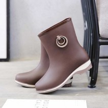 보드미 여성슈즈여름신발 여성 여름 부츠 비올때 신발 어른 고무 장화 선물