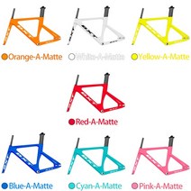 로드 자전거 탄소 브레이크 바퀴 bxt 2022 새로운 전체 트랙 프레임 with fork seatpost t800 fixed gear carbon track bike set, 51cm, 무광택
