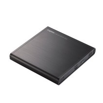 로지텍 DVD 드라이브 외장 USB2.0 편집 재생 쓰기 대응 사이버 링크 사제 소프트 첨부 블랙 LDR-PMJ8U2VBK