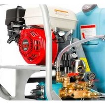 농약살포기 카트형엔진분무기 농약스프레이 이동식, 160L 가솔린 분무기 +50m