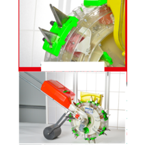 콩심는 기계 씨앗 파종기 옥수수 깨 들깨 참깨 이식기, 종자 충전 장치 5개 입 식물거리 33cm01