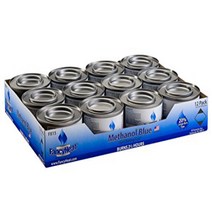 Methanol 7-Ounce Entertainment Cooking Fuel 12 -Pack Gel Chafing Cans, 1