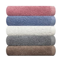 송월타올 고중량 코마사 호텔수건 40수220g X6장, 6장, 핑크