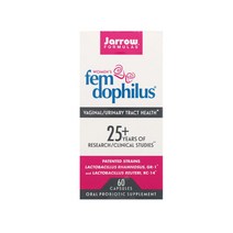재로우포뮬라 Jarrow Formula 자로우 펨 도피러스 여성 유산균 상온보관용 60캡슐, 60개