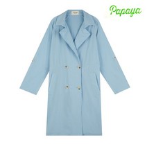 파파야 PAPAYA TWO 버튼 반코트 JKT PNKUCT201A