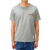 톰브라운 22SS 남성 삼선 반팔 티셔츠 MJS010A 01454 100 MJS010..