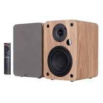 하이파이 스피커 오디오 2 개1 쌍 80 w 2.0 hifi 스피커 사운드 바 책장 대, 베이지