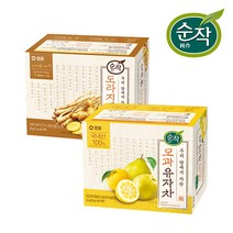순작 도라지 생강차 티백 40T+모과유자차 티백 40T, 단품, 단품