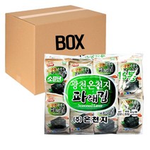 소문난 온천지 광천 파래김 128봉 (16봉x8세트), 4g, 128개