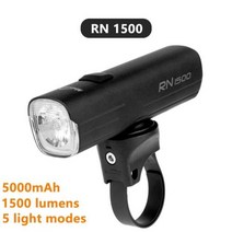 자전거 라이트 헤드 산악 도로 빛 손전등 방수 사이클링 조명 도구, RN 1500