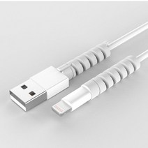 1+1 1+1 충전 케이블 절단 단선 방지 트위스트 보호슬리브, 3개