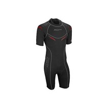 슈트 다이빙 스킨 스쿠버 프리 남성 잠수복 Shorty Surf Suit 스노클링 잠수복용 백 지퍼, XXX-Large