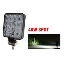 대성부품 LED 사각라이트 작업등 12V 24V 48W 862 슬림 안개등 2WAY 싸이키 스트로보 써치라이트 미니 써치등 16구 16발 화물차 대형트럭 중장비 트랙터 농기계 선박 RV 오프로드 862S S862
