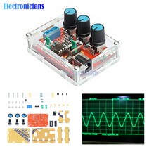 가축 사료 교반기 배합기 혼합 믹서 1Hz-1MHz XR2206 함수 발생기 키트 구형파 신호 모듈 커버 박스가있는, 한개옵션0