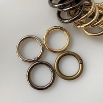 [세아퀼트] 가방 오링 O링 18mm 20mm 25mm(내경), 20mm청동